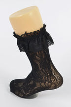 Laced Floral Mesh Socks | Mixtshop LLC