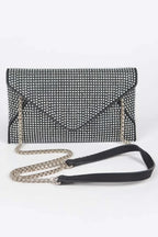 Hot Fix Rhinestones Envelope Clutch | Mixtshop LLC