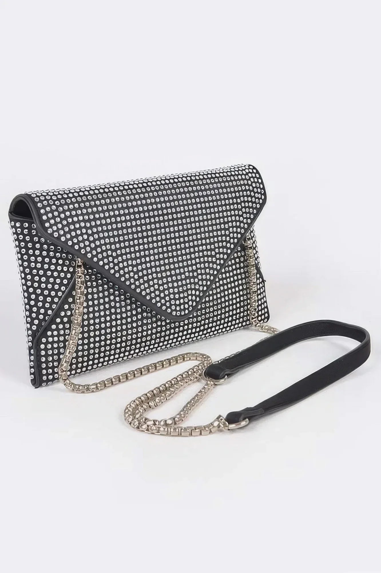 Hot Fix Rhinestones Envelope Clutch | Mixtshop LLC