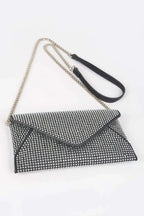 Hot Fix Rhinestones Envelope Clutch | Mixtshop LLC