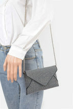 Hot Fix Rhinestones Envelope Clutch | Mixtshop LLC