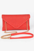 Hot Fix Rhinestones Envelope Clutch | Mixtshop LLC