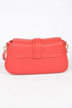 Vegan Metal Buckle Shoulder Bag | Mixtshop LLC