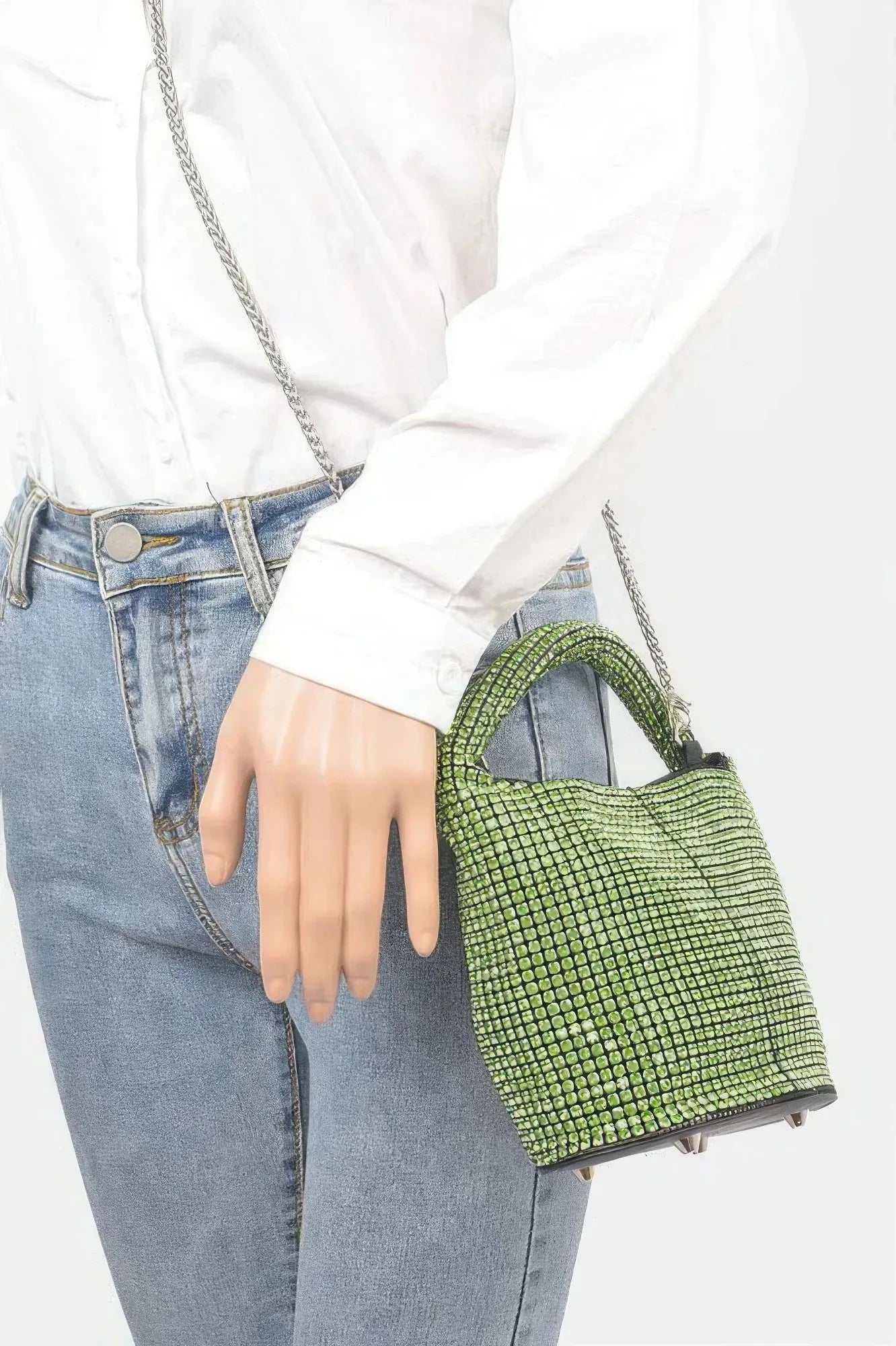 Oversized Stone Small Bucket Bag | Mixtshop LLC