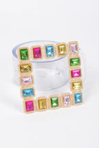 Stone Buckle Plus Size Transparent Belt | Mixtshop LLC
