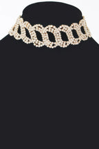 Rhinestone Chain Choker | Mixtshop LLC