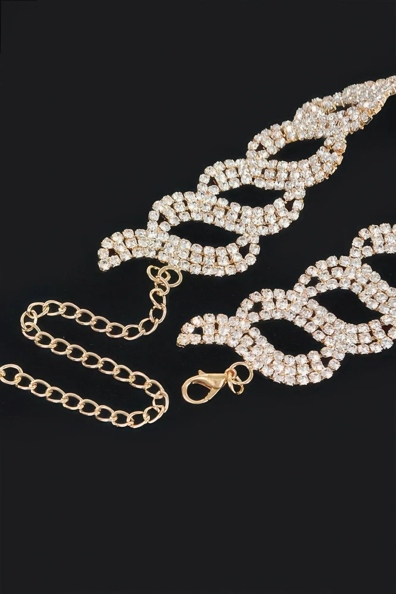 Rhinestone Chain Choker | Mixtshop LLC