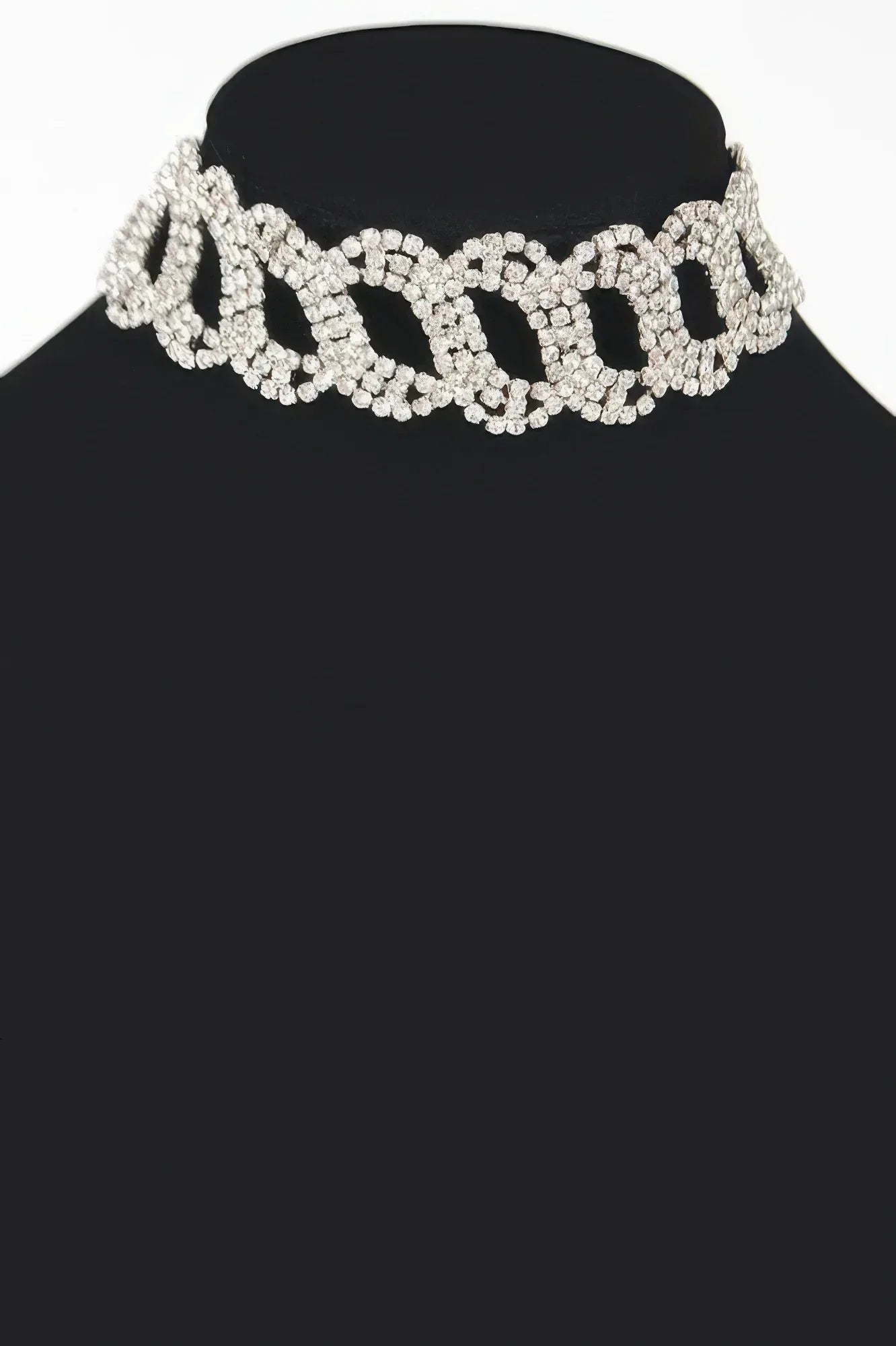 Rhinestone Chain Choker | Mixtshop LLC
