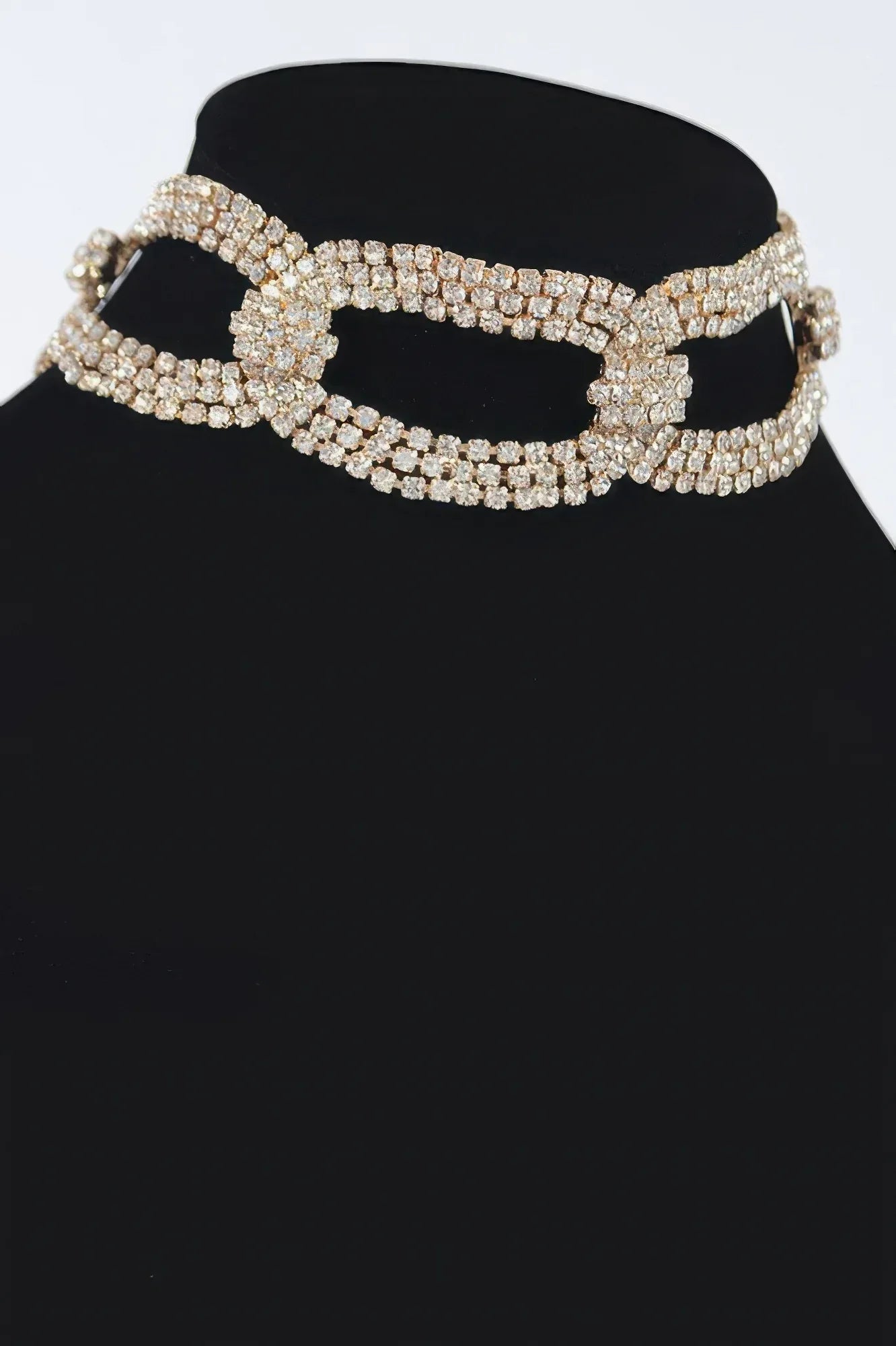 Rhinestone Chain Choker | Mixtshop LLC