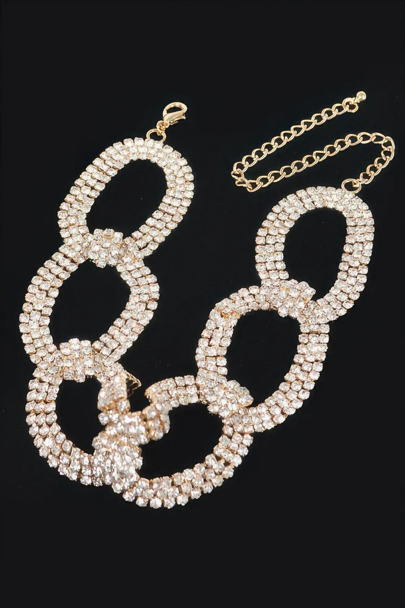 Rhinestone Chain Choker | Mixtshop LLC