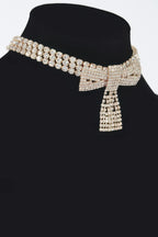 Rhinestone Ribbon Choker | Mixtshop LLC