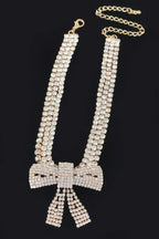 Rhinestone Ribbon Choker | Mixtshop LLC