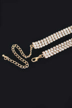 Rhinestone Ribbon Choker | Mixtshop LLC