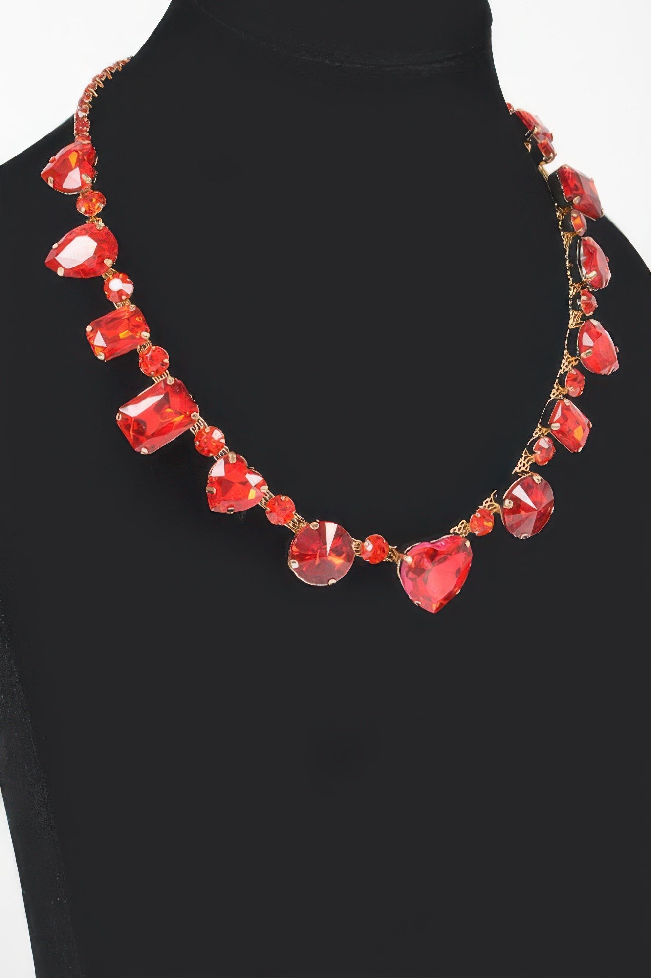 Stone Earring And Necklace Set Secondary image