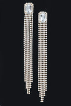 Rhinestone Fringe Earring | Mixtshop LLC