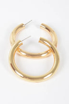 5cm Metal Pipe Earring | Mixtshop LLC
