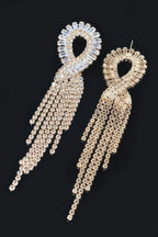 Cubic And Stone Fringe Earring | Mixtshop LLC