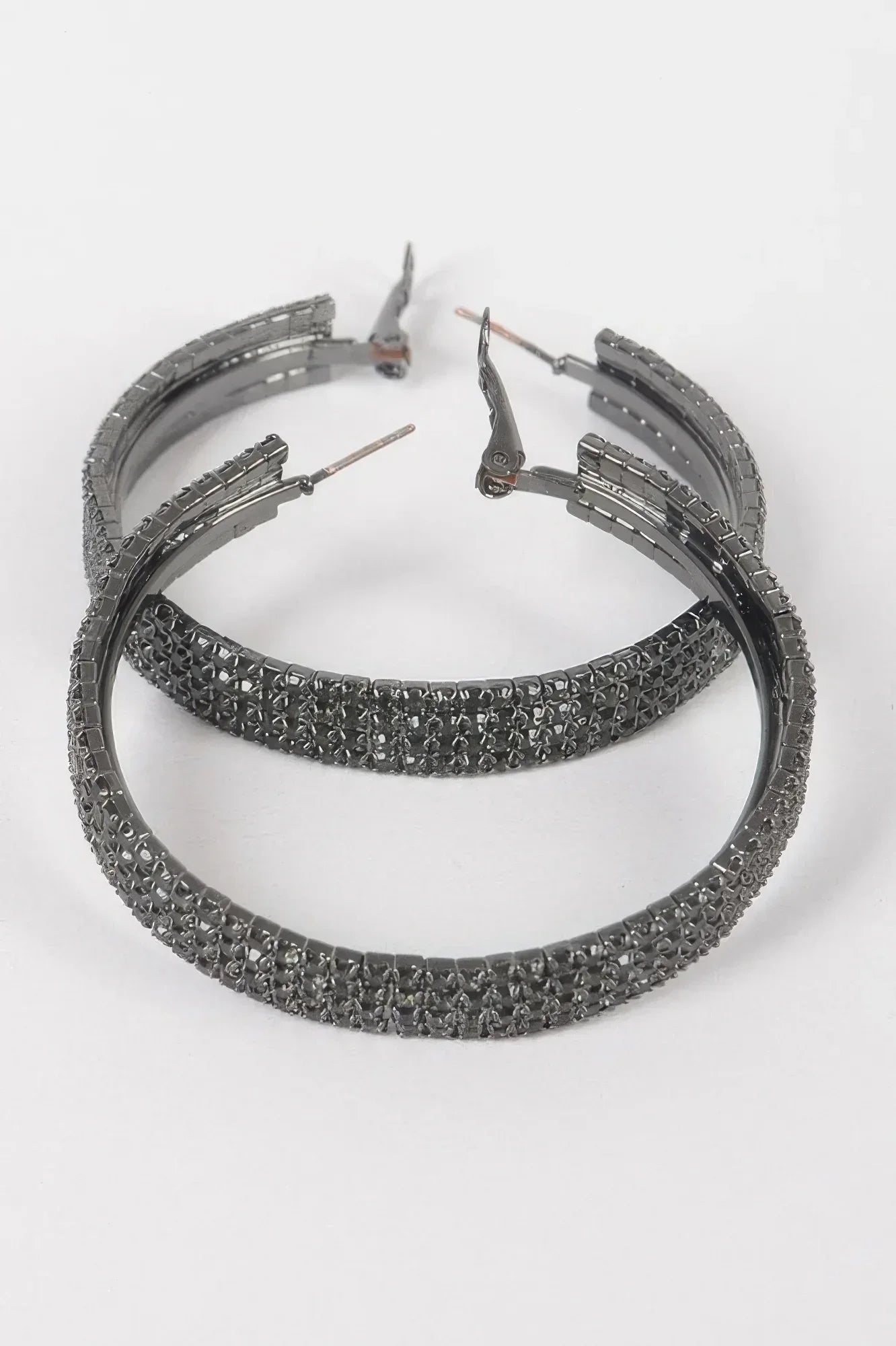 Rhinestone Hoop Earring | Mixtshop LLC