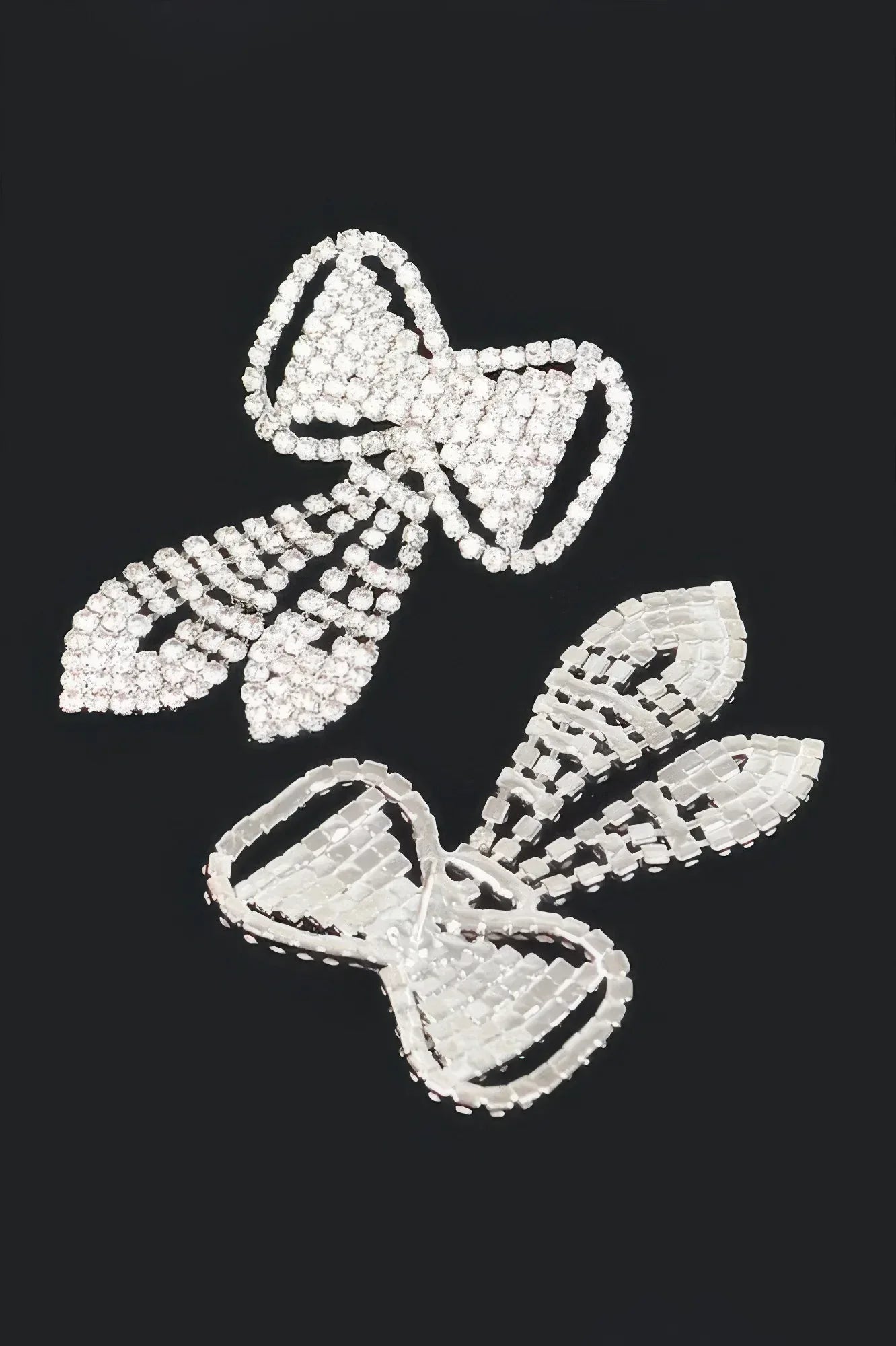 Rhinestone Bow Earring Secondary image