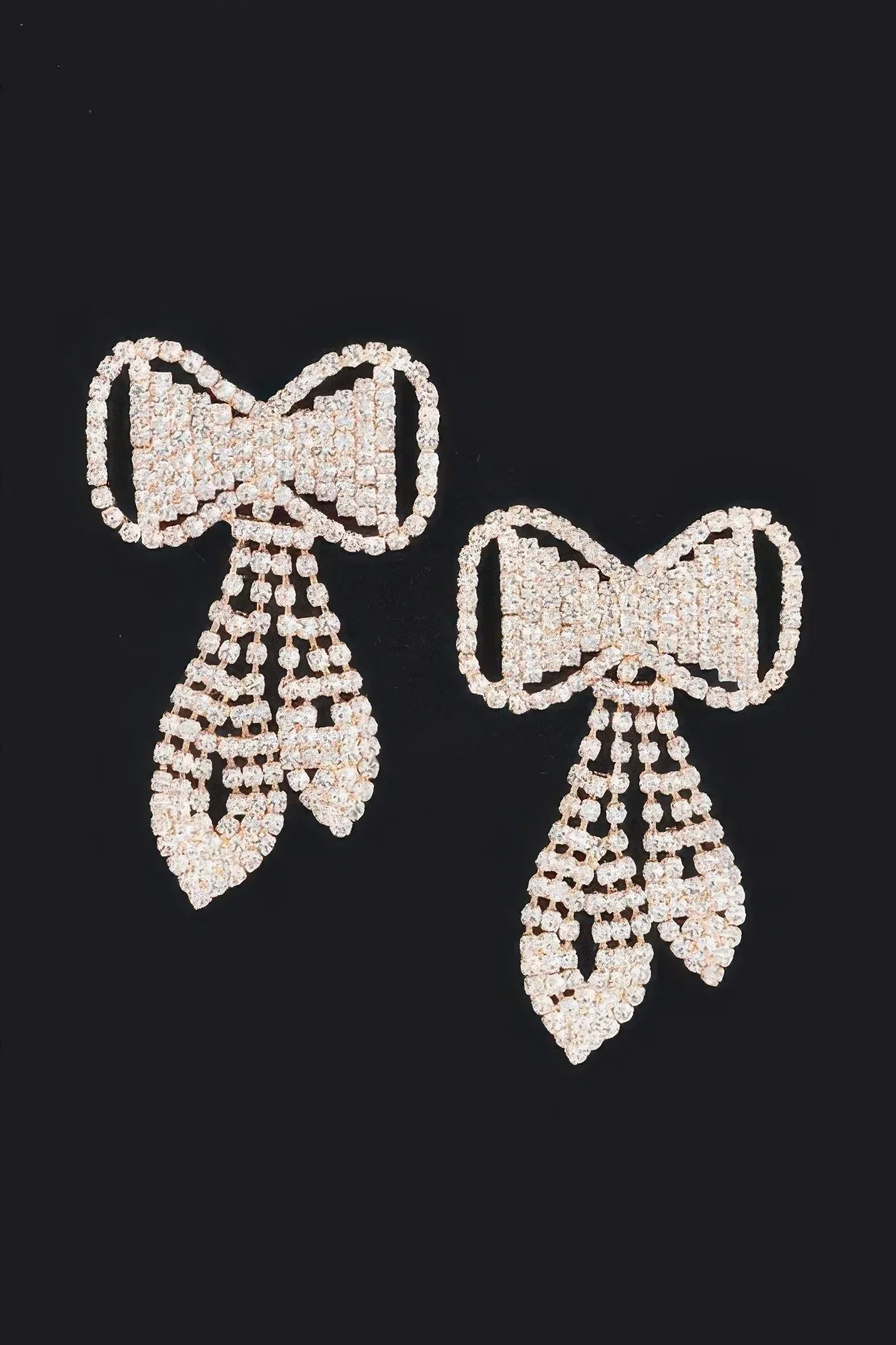 Rhinestone Bow Earring | Mixtshop LLC