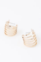 Open Cage Hoop Earrings | Mixtshop LLC