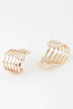 Open Cage Hoop Earrings | Mixtshop LLC