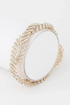 Twisted Rhinestone Bracelet | Mixtshop LLC