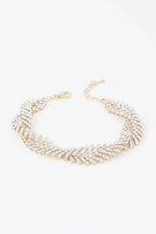 Twisted Rhinestone Bracelet | Mixtshop LLC
