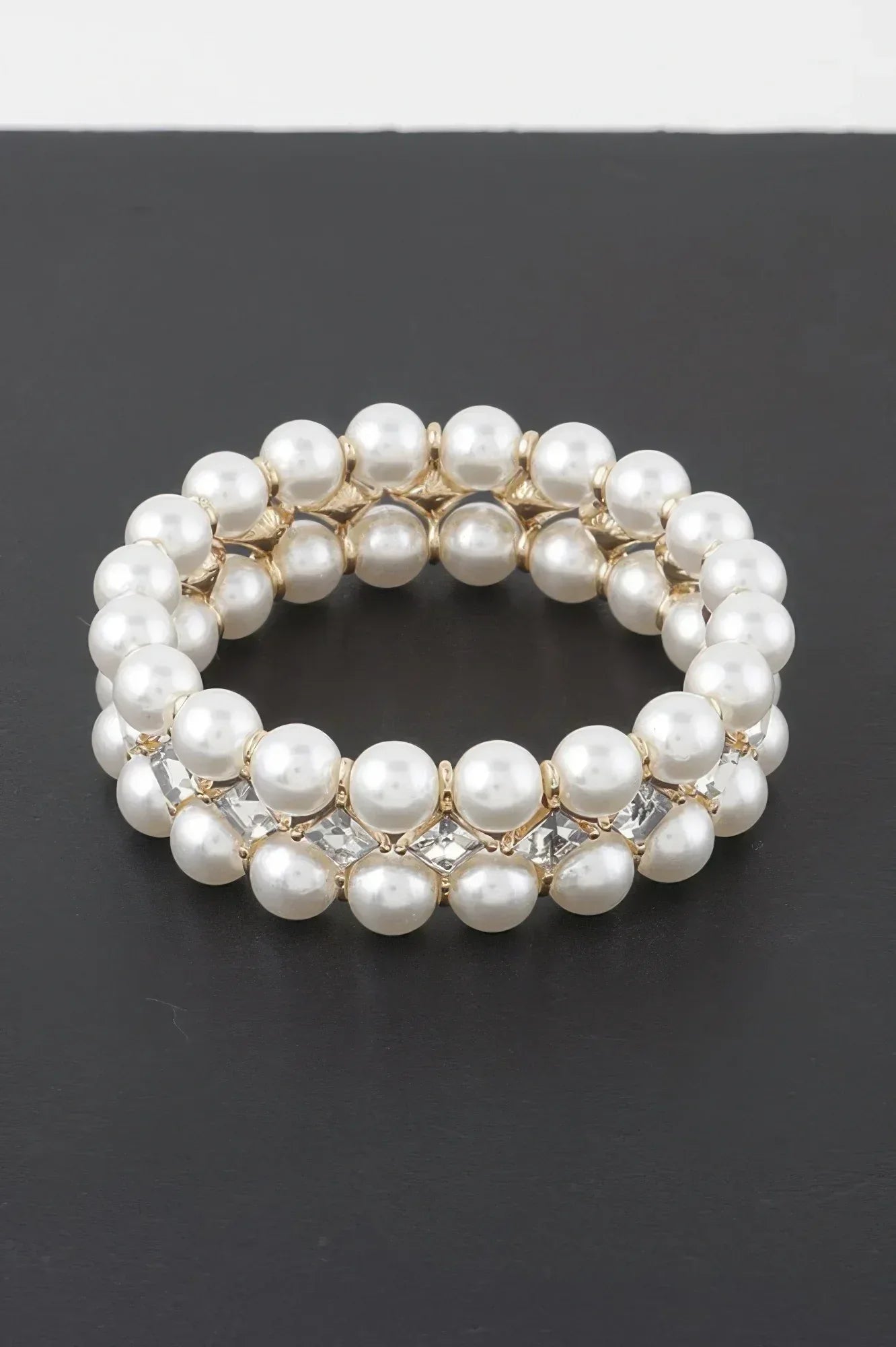 Diamond Jewel Beaded Bracelet | Mixtshop LLC