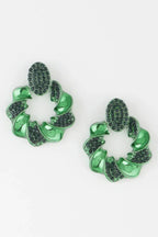 Twisted Jewel Wreath Earrings | Mixtshop LLC