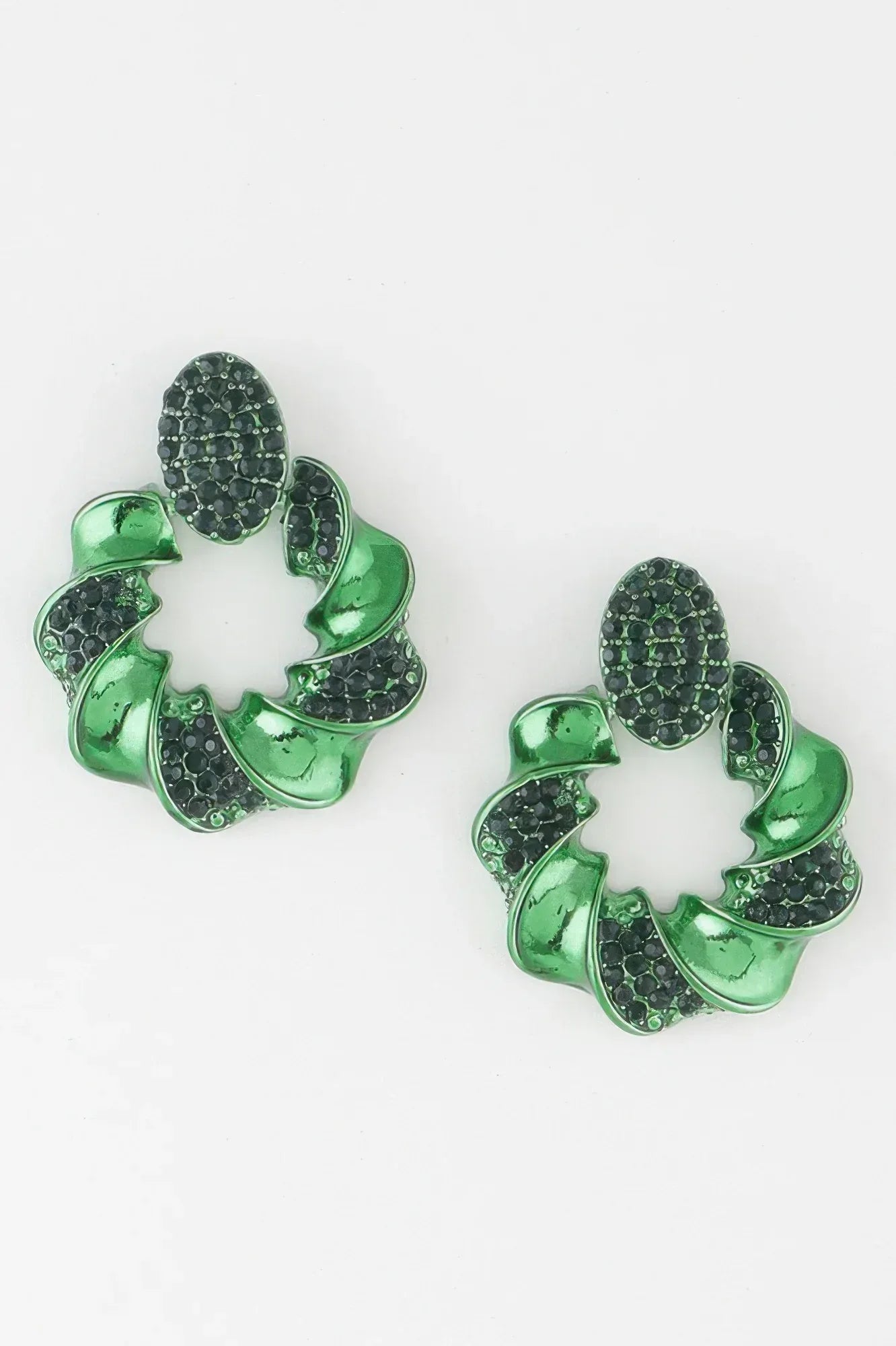 Twisted Jewel Wreath Earrings | Mixtshop LLC