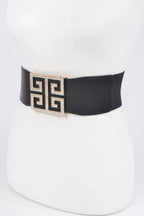 Rhinestone Buckle Stretch Belt | Mixtshop LLC