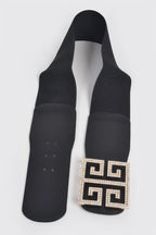 Rhinestone Buckle Stretch Belt | Mixtshop LLC