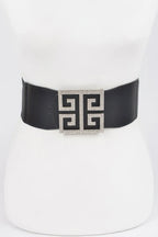 Rhinestone Buckle Stretch Belt | Mixtshop LLC