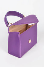 Satin Top Handle Flap Crossbody Bag | Mixtshop LLC