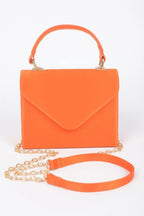 Satin Top Handle Flap Crossbody Bag | Mixtshop LLC