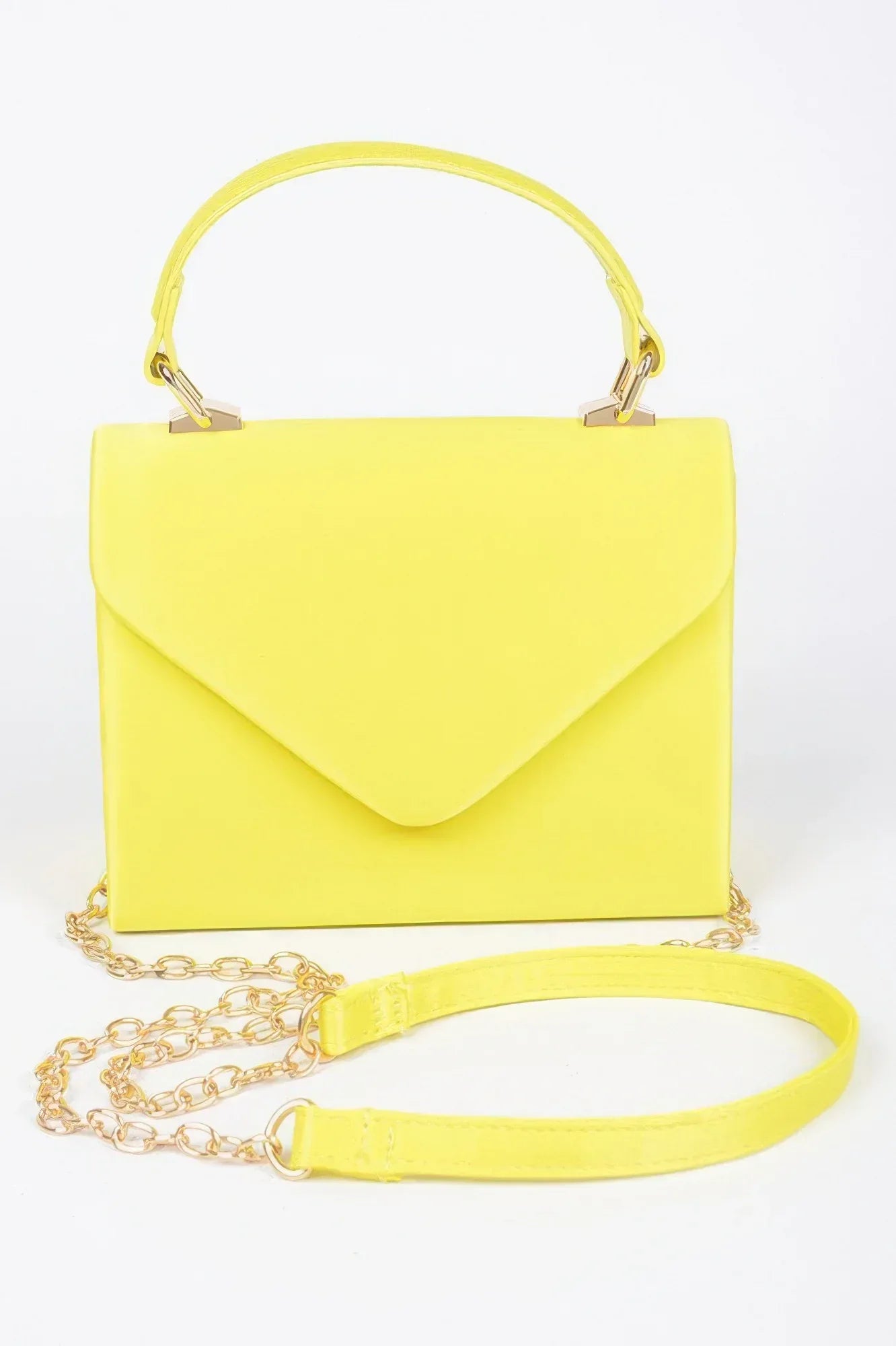 Satin Top Handle Flap Crossbody Bag | Mixtshop LLC