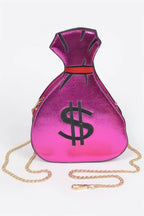 Money Bag Shiny Clutch | Mixtshop LLC