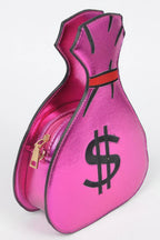 Money Bag Shiny Clutch | Mixtshop LLC