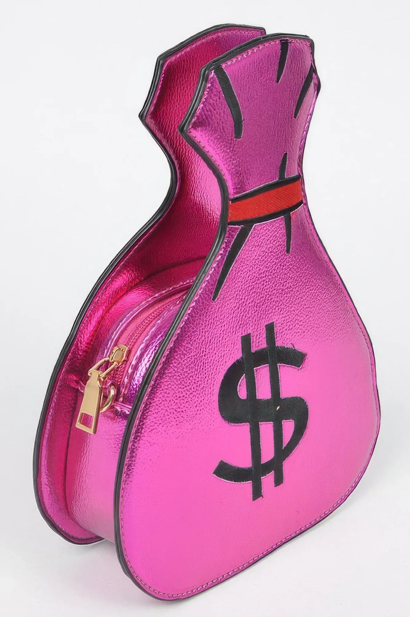 Money Bag Shiny Clutch | Mixtshop LLC