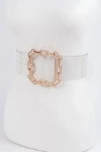 Transparent Plus Size Belt | Mixtshop LLC