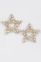 Rhinestone Star Earrings | Mixtshop LLC