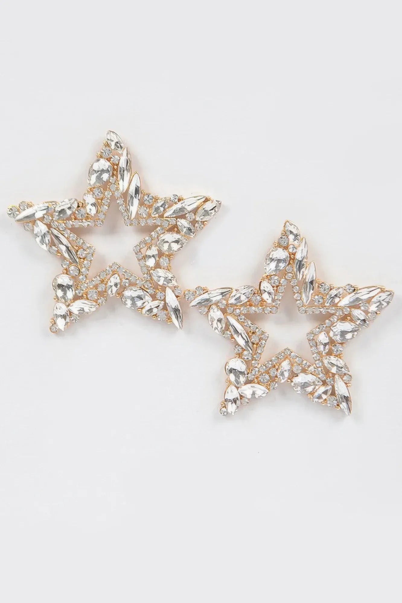 Rhinestone Star Earrings | Mixtshop LLC