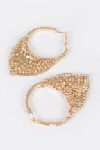 Linked Metal Earrings | Mixtshop LLC