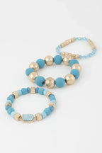 Multi Stone Beaded Bracelet | Mixtshop LLC