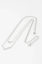Double Crystal V Necklace | Mixtshop LLC