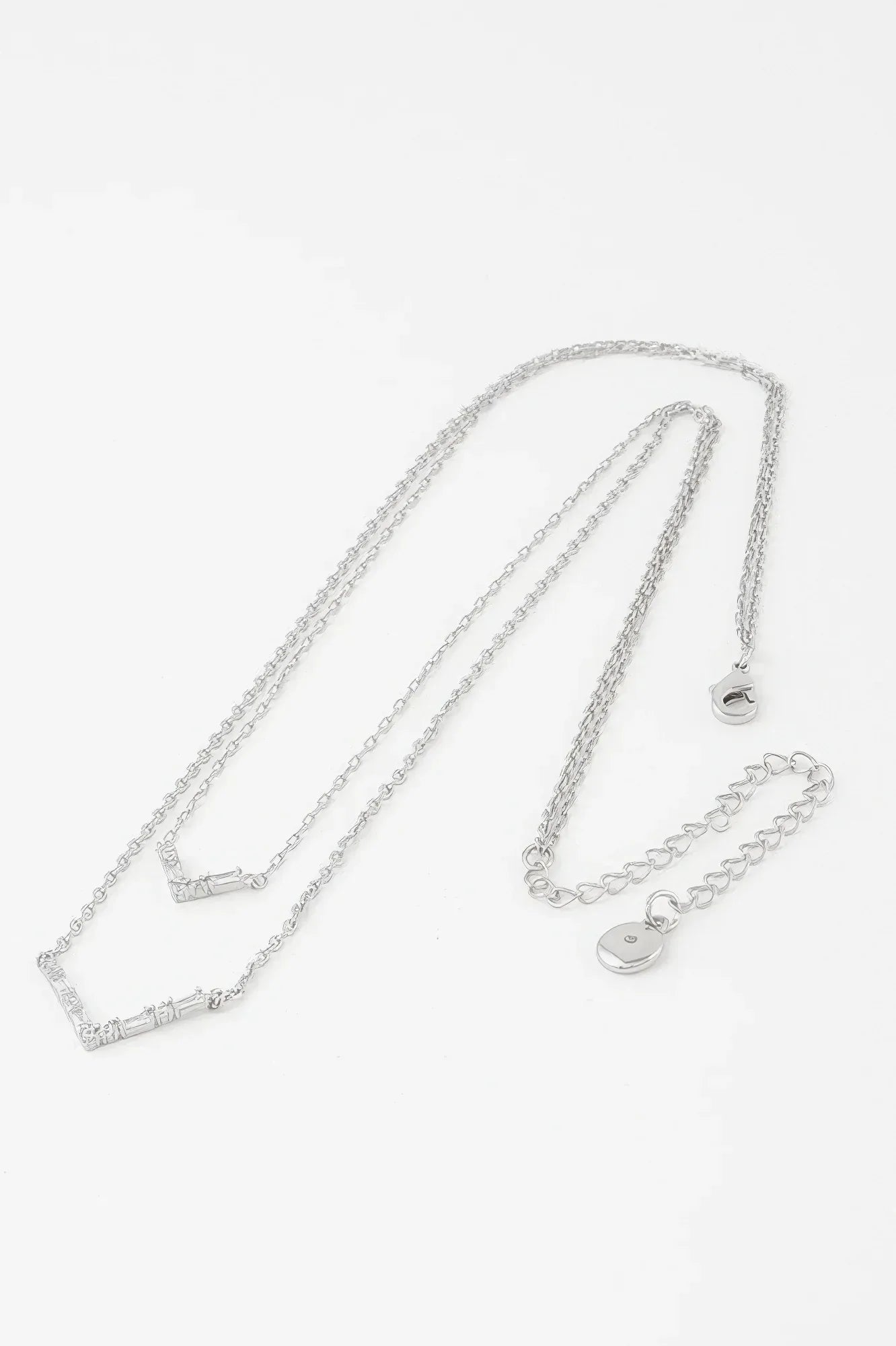 Double Crystal V Necklace | Mixtshop LLC