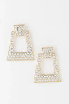 Rhinestone Fashion Earrings | Mixtshop LLC