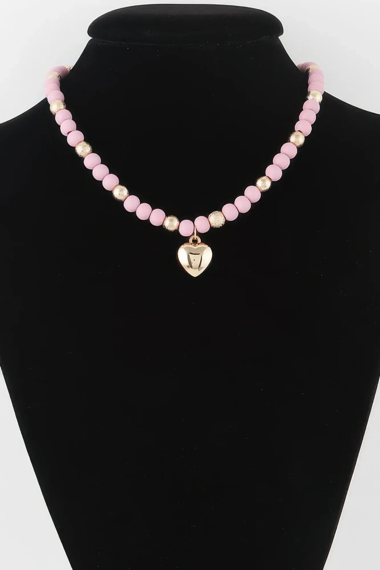 Heart Beaded Necklace | Mixtshop LLC