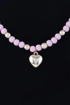 Heart Beaded Necklace | Mixtshop LLC